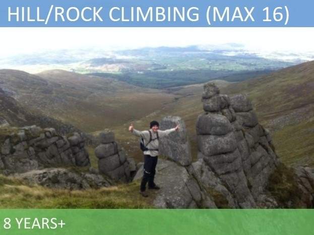 Hill Waliing / Rock Climbing
